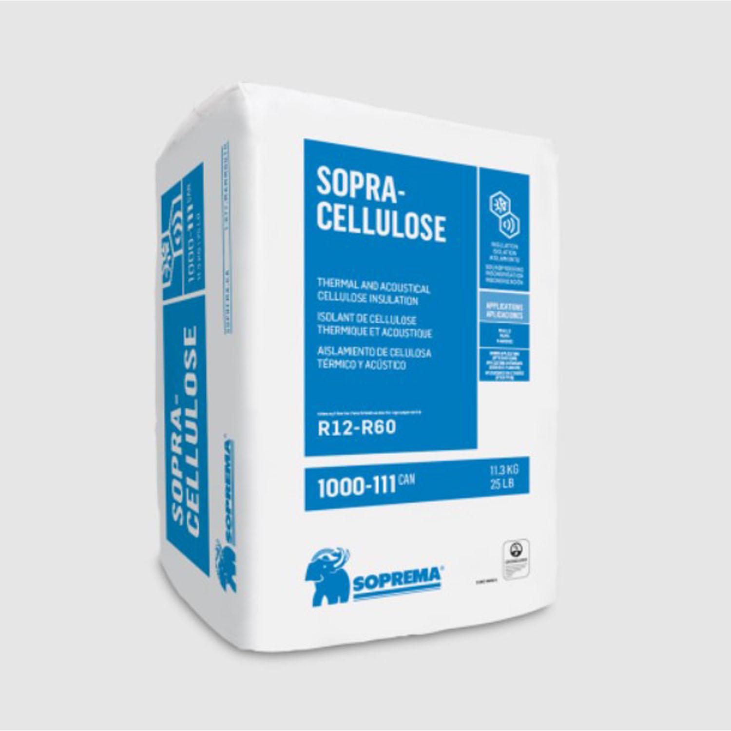 Sopra Cellulose Blowing insulation - 25 lb