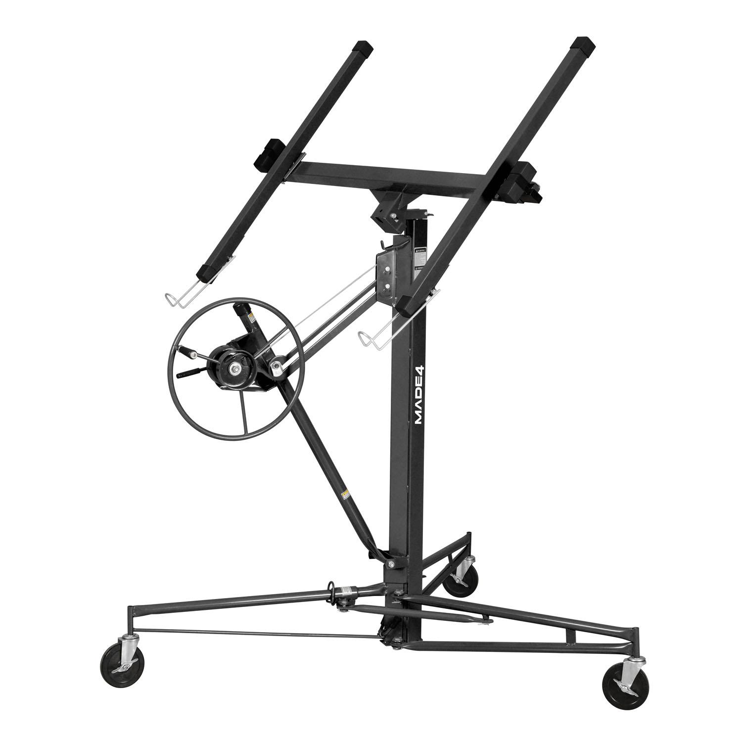 11 Foot Drywall And Panel Hoist - Black