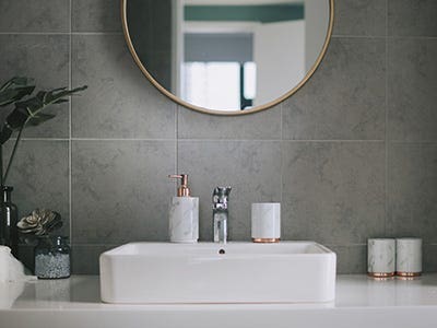 Lavabos de salle de bain Image