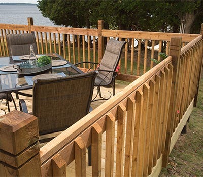 Pressure Treated Railing Image