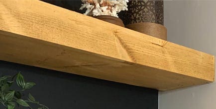 Easy DIY Floating Shelves image