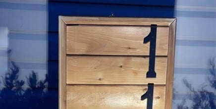 Summer of DIY: DIY Number Sign image