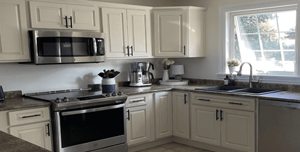 Beyond Paint Kitchen Cabinet DIY image