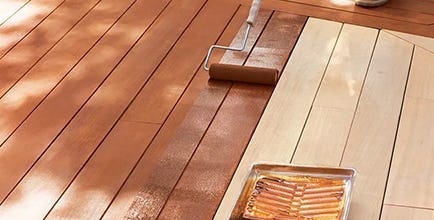 How to Stain Your Deck image