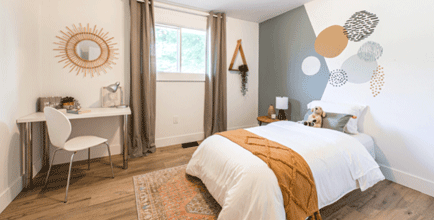 How to Paint a Unique Accent Wall image