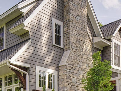 Stone Veneer Siding Image