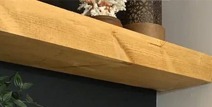 Easy DIY Floating Shelves image