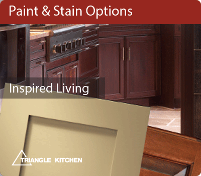 Triangle Kitchen® Paint & Stain Options Resource