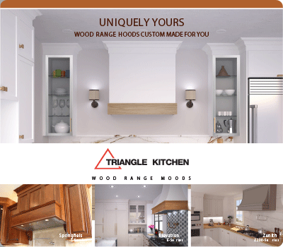 Triangle Kitchen® Wood Range Hoods Resource