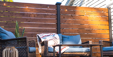 Summer of DIY: How to Build a Privacy Wall Image
