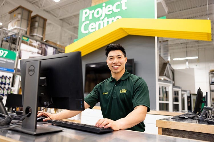 KENT Employee in a Advert Image